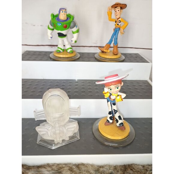 Disney Infinity Toy Story Character Figures Set: Buzz Lightyear Woody & Jessie - Picture 1 of 7